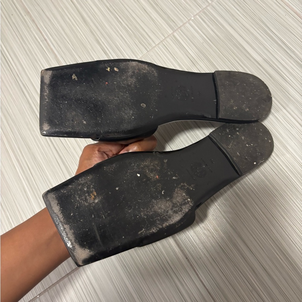 Versace Black Women's Slide Sandals - Picture 2 of 5